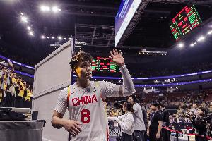 有点陌生中国男篮三分23中10&amp;命中率达43.5% 对手仅18投3中